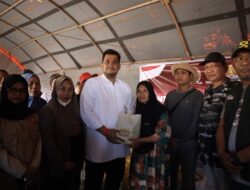 Tak Hanya Bantuan Darurat, Anggota DPR RI Andi Amar Perjuangkan Rumah bagi Korban Kebakaran Sanrangeng