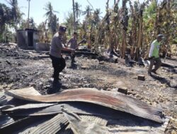 Bukan Sekadar Membersihkan Puing, Polisi-TNI dan Warga Bangkitkan Semangat Korban Kebakaran Sanrangeng