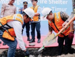 PT Vale Mitigasi Kebakaran, Bangun Fire Shelter Permanen Pertama di Bungku Timur