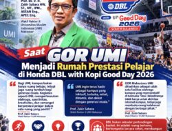 Saat GOR UMI Menjadi Rumah Prestasi Pelajar di Honda DBL with Kopi Good Day 2026