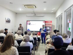 Tak Sekadar Jarak Dekat, Asmo Sulsel Ingatkan Karyawan Jordan Bakery Pentingnya #Cari_Aman