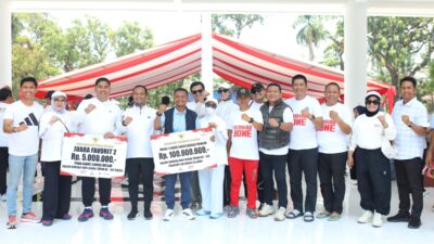 Bone Borong Hadiah Rp105 Juta di HUT Ke 357 Sulsel! BupAAS-AAP Antar Juara Kirab Swasembada Pangan