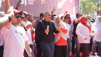 Porseni HUT ke-81 RI di Balai Kota Makassar Meriah, Appi Ajak ASN Jaga Kekompakan dan Kebersihan