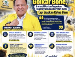 Irwandi Burhan Ungkap Tugas Khusus Pimpin Golkar Bone