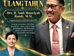 Sentuhan Hangat Legislator Muda PKB, Andi Alvin Sampaikan Selamat Ulang Tahun untuk Andi Muawiyah Ramly