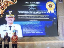 BupAAS Sabet Penghargaan PWI Sulsel 2026, BerAmal Dinilai Inovatif Bangun Daerah!