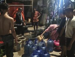DLH Makassar Bersama Lintas Instansi, 4,56 Juta Liter Air Bersih Gratis Mengalir ke Warga