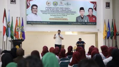 Andi Amar di UIM: Narkoba Ancam Masa Depan Bangsa, Kampus Tak Boleh Diam!