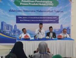 Jelang Wajib Halal 2026, Unismuh Latih 113 Pendamping Produk Halal